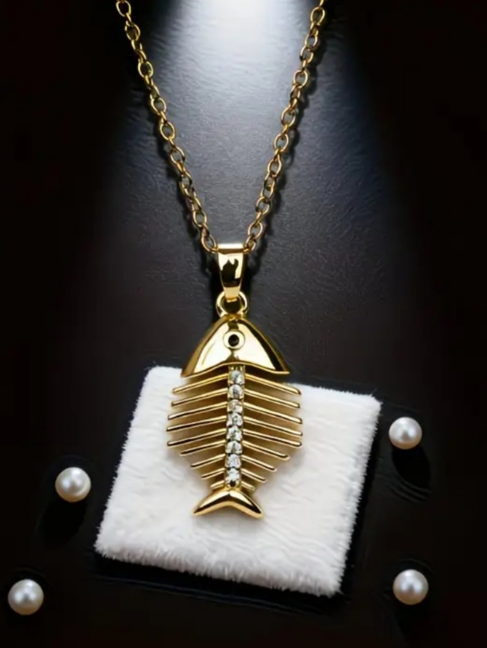 Fishbone Necklace For Women